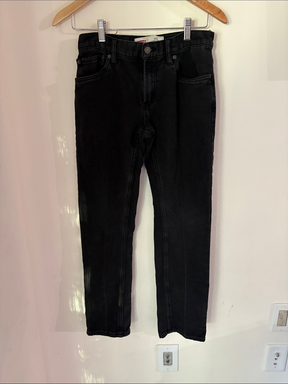 Men’s Levi's Black Skinny Jeans Size 28X28
